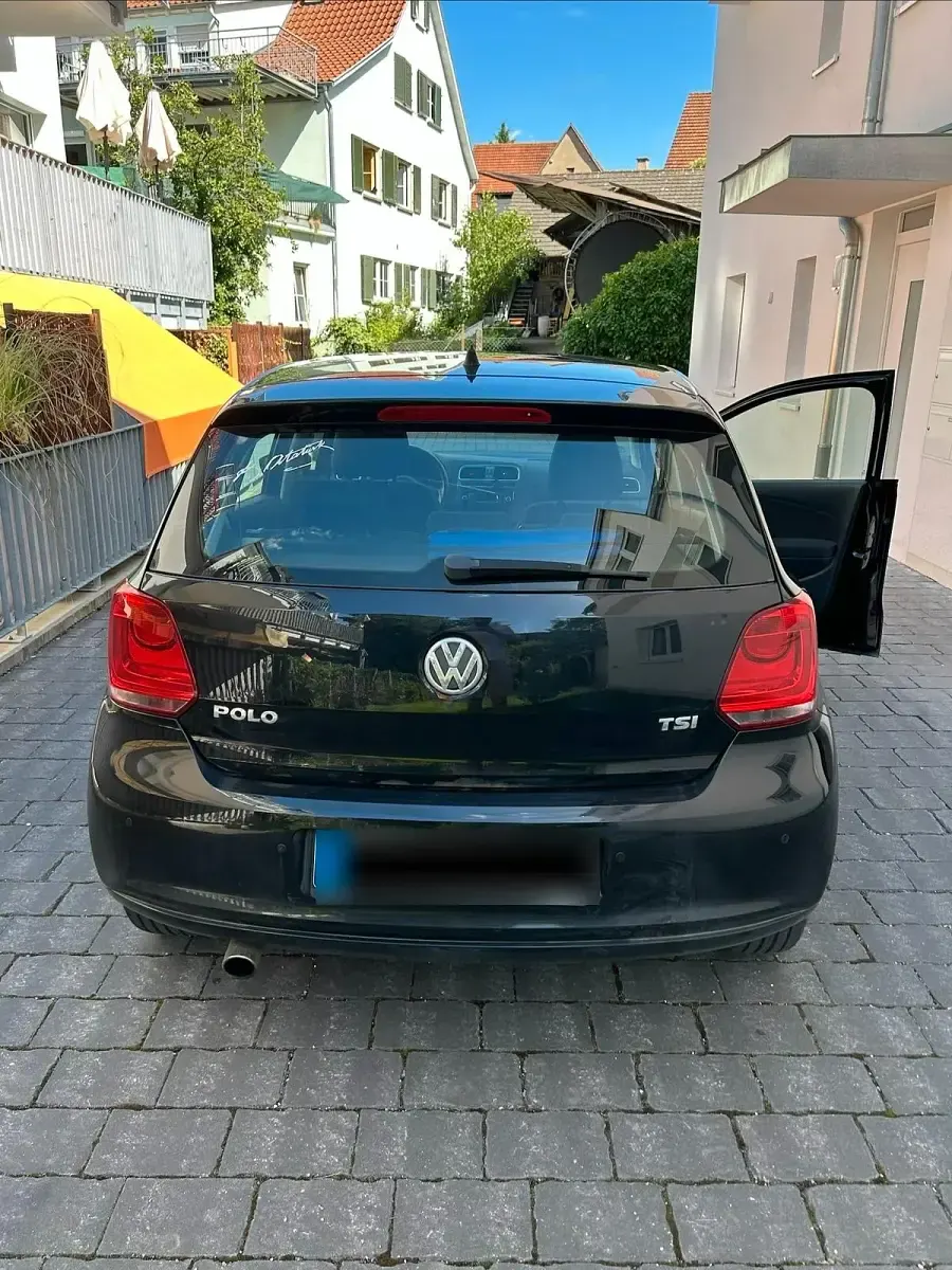 Gebraucht VW Polo 105 PS (77 kW) 2012 Schwarz Kleinwagen