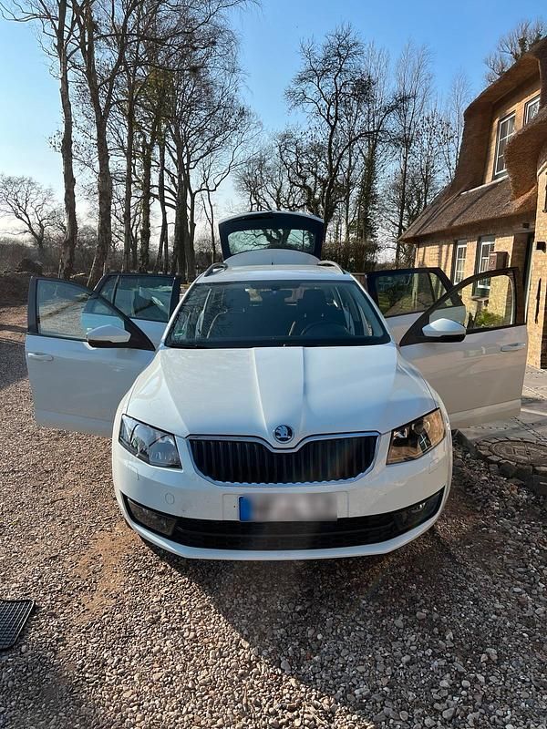 Gebraucht Skoda Octavia 150 PS (110 kW) 2016 Weiß Kleinwagen