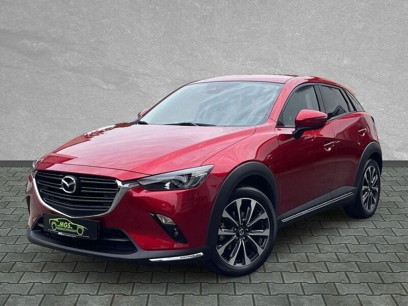 Soul red crystal m Gebraucht 2022 Mazda CX-3 Selection SUV | 20.690 € (Fairer Preis) - Bild 1/4