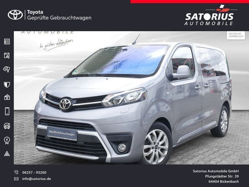 Bismutsilber metallic Gebraucht 2020 Toyota Proace Verso Basis Kombi | 25.990 € (Fairer Preis) - Bild 1/4