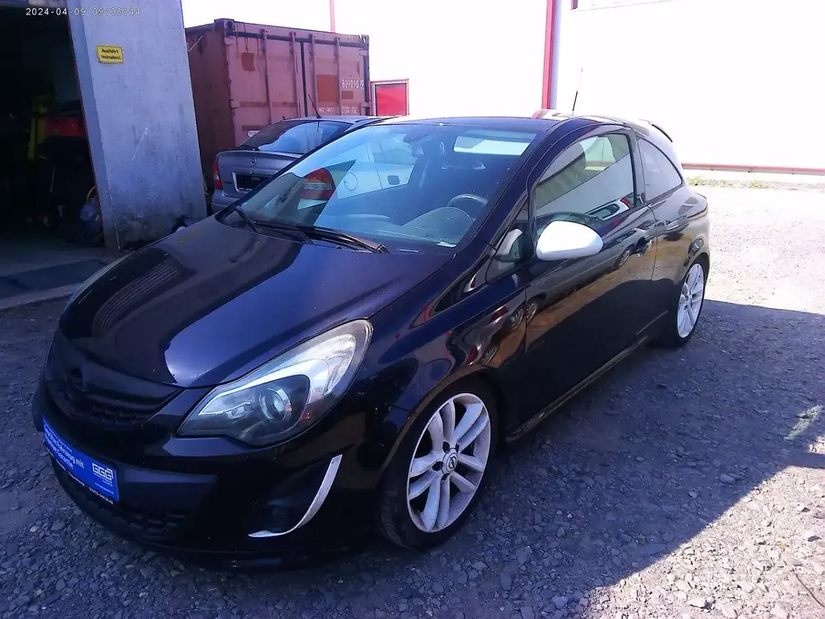 Gebraucht Opel Corsa OPC 150 PS (110 kW) 2011 Schwarz Kleinwagen