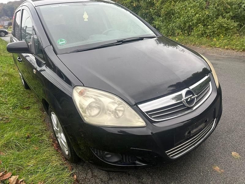 Schwarz Gebraucht 2009 Opel Zafira Van / Kleinbus | 1.500 € (Superpreis) - Bild 1/4