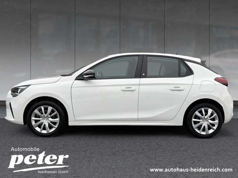 Gebraucht Opel Corsa-e Edition 100 kW (136 PS) 2022 Jade weiss/arktis weiss Kleinwagen