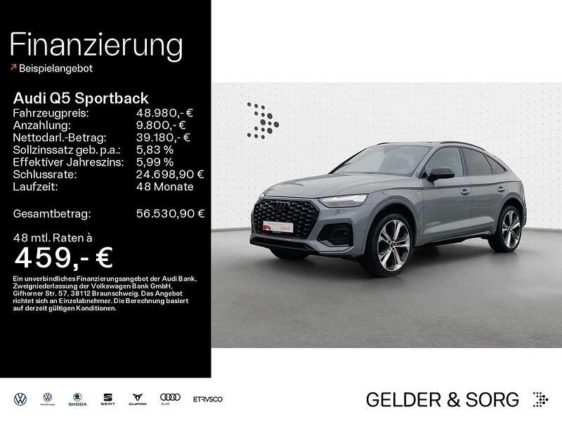 Nardograu uni Gebraucht 2022 Audi Q5 S-Line SUV | 48.980 € (Teuer) - Bild 1/1