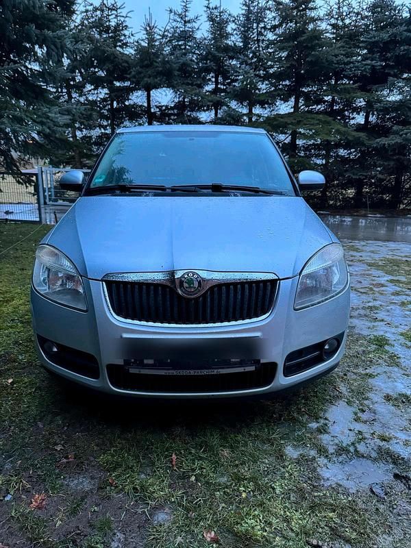 Gebraucht Skoda Fabia 2008 Silber Kleinwagen