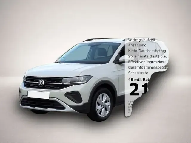 Gebraucht VW T-Cross Life 95 PS (69 kW) 2025 SUV