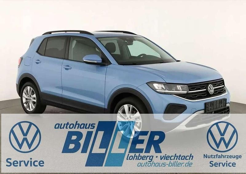 Clear blue metallic Neu 2025 VW T-Cross Life SUV | 27.995 € (Guter Preis) - Bild 1/4