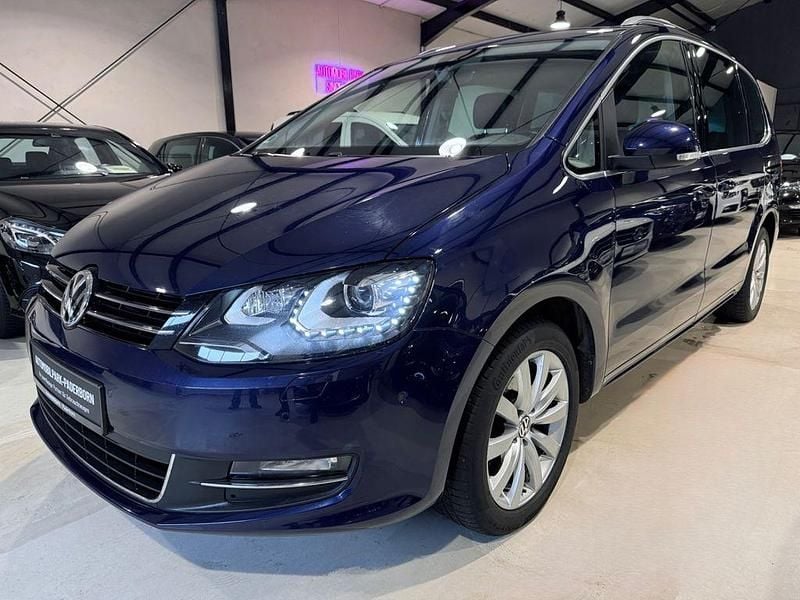 Gebraucht VW Sharan Highline 150 PS (110 kW) 2018 Blau Van / Kleinbus