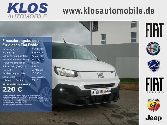 Gelato weiss Neu 2025 Fiat Doblò Comfort Van / Kleinbus | 26.490 € (Fairer Preis) - Bild 1/4