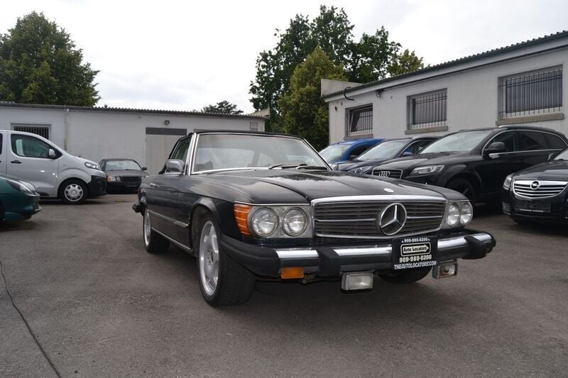 Schwarz Gebraucht 1975 Mercedes SL450 Cabrio | 9.700 € - Bild 1/4