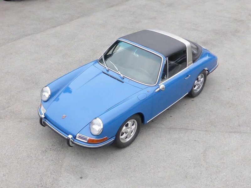 Gebraucht Porsche 911 160 PS (117 kW) 1967 Blau Cabrio