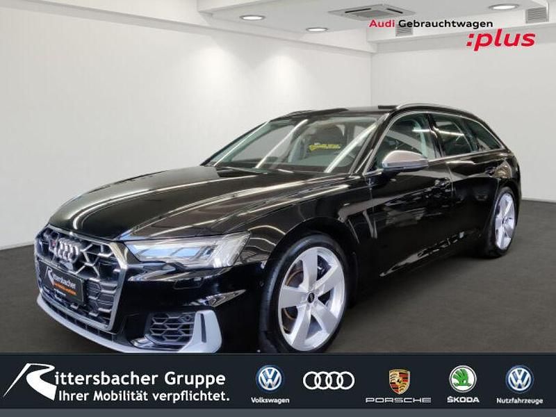 Brillantschwarz Gebraucht 2024 Audi S6 Design Kombi | 64.880 € (Superpreis) - Bild 1/4