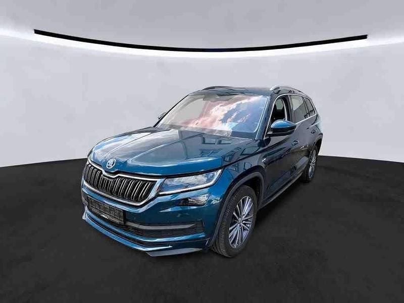 Lavablau metallic Gebraucht 2021 Skoda Kodiaq LAURIN & KLEMENT SUV | 31.970 € (Fairer Preis) - Bild 1/4