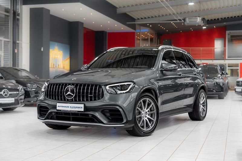 Selenitgrau metalliclack Gebraucht 2019 Mercedes GLC63 AMG AMG SUV | 51.480 € (Superpreis) - Bild 1/4