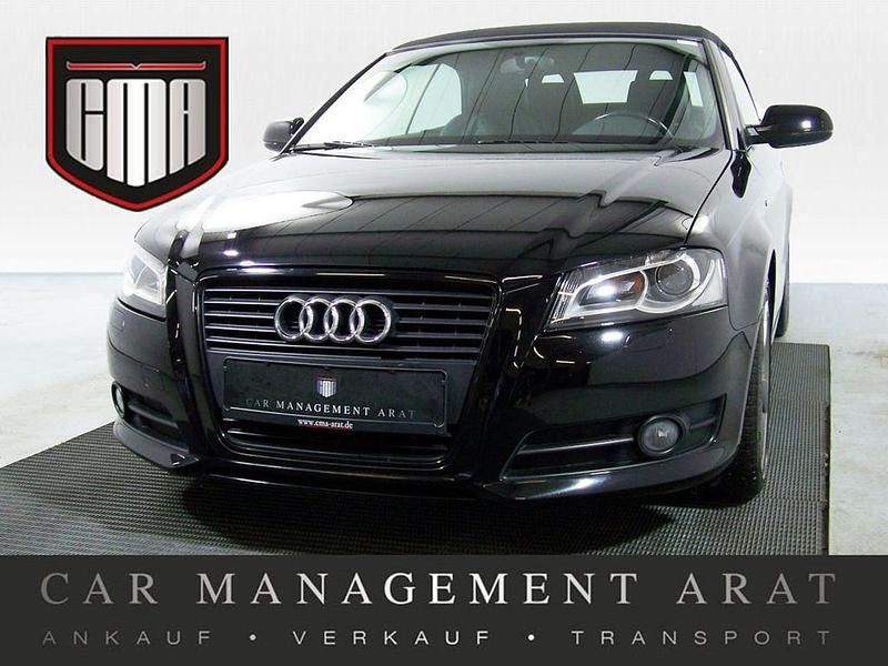 Gebraucht Audi A3 Cabriolet S-line plus 105 PS (77 kW) 2011 Schwarz Cabrio