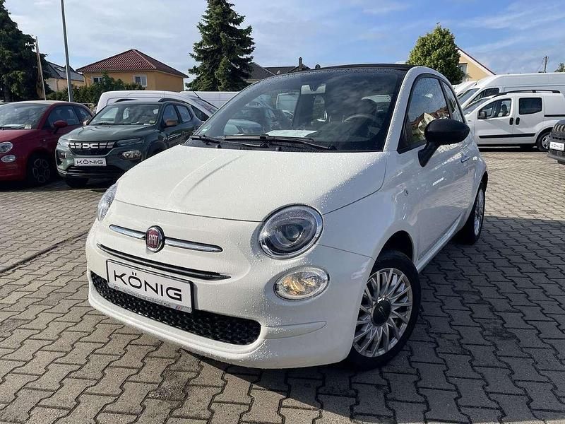 Weiß Gebraucht 2023 Fiat 500C Cabrio | 15.490 € (Fairer Preis) - Bild 1/4