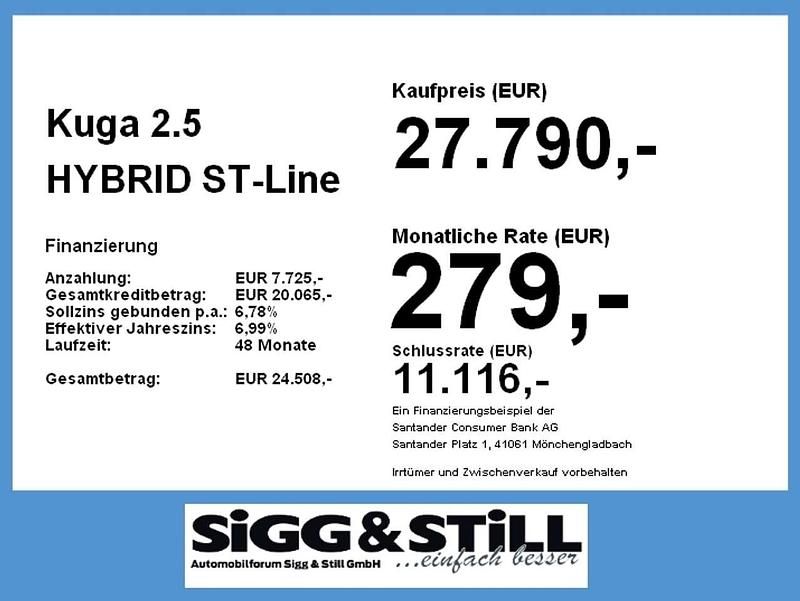 Gebraucht Ford Kuga ST-Line X 190 PS (139 kW) 2023 Obsidianschwarz metallic SUV