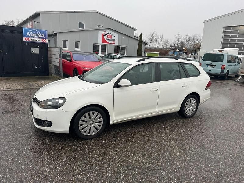 Weiß Gebraucht 2011 VW Golf Kombi | 2.750 € (Superpreis) - Bild 1/4