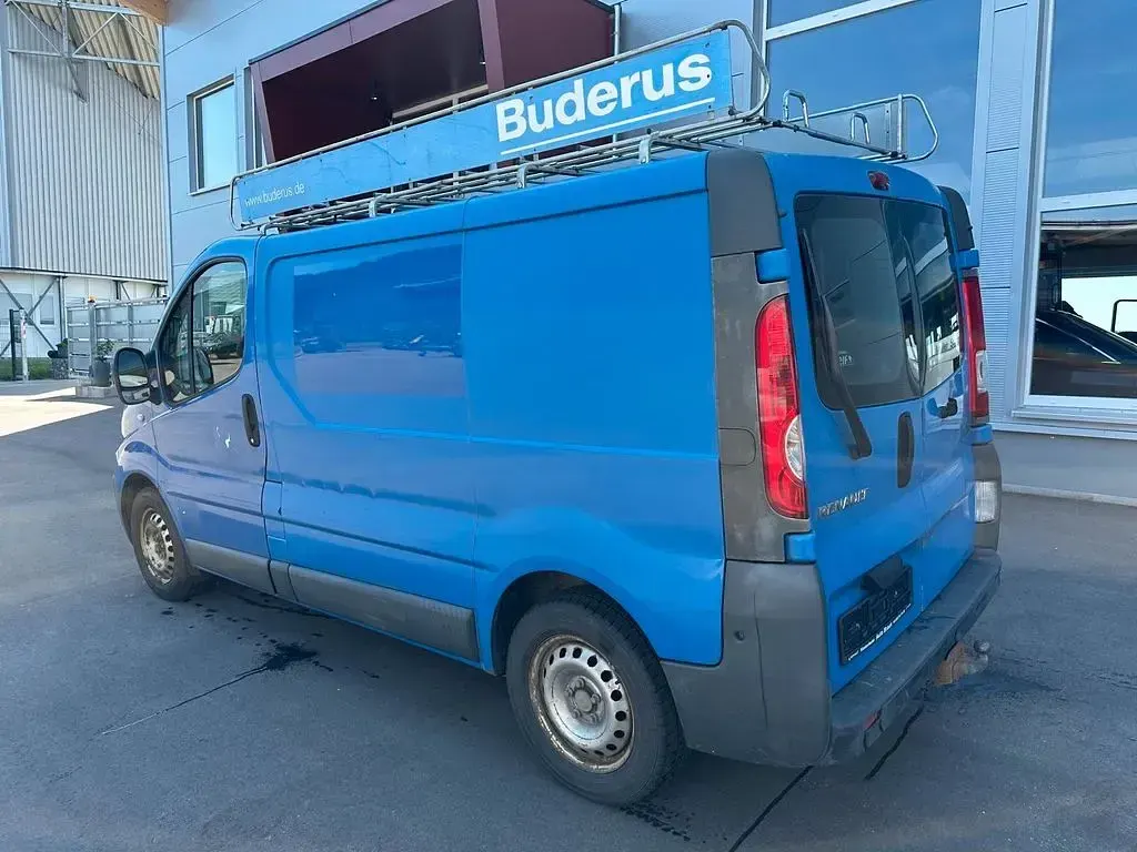 Gebraucht Renault Trafic 90 PS (66 kW) 2008 Blau Van / Kleinbus
