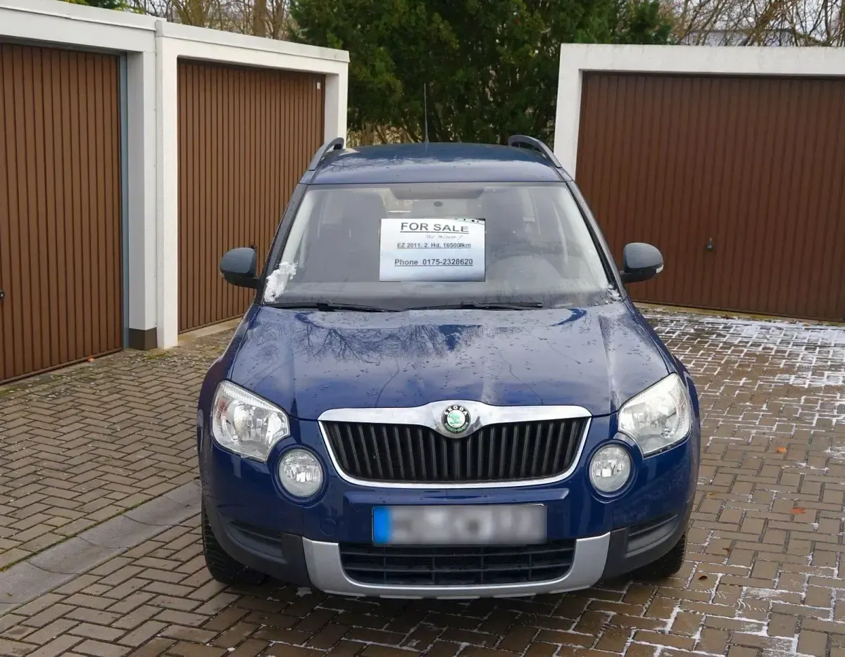 Gebraucht Skoda Yeti 105 PS (77 kW) 2011 Blau SUV