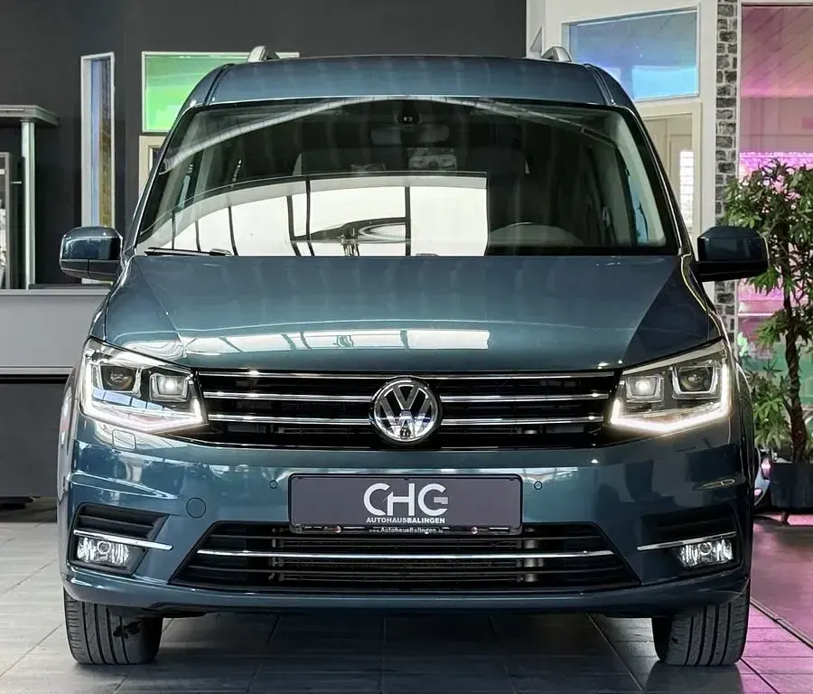 Brugt VW Caddy Maxi Highline 150 HK (110 kW) 2017 Grøn MPV