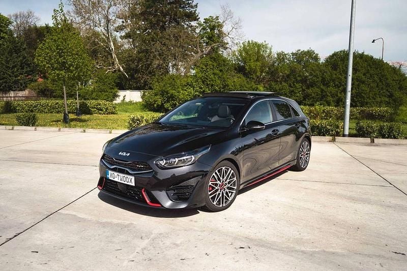 Gebraucht Kia Ceed GT GT 204 PS (150 kW) 2023 Schwarz Limousine