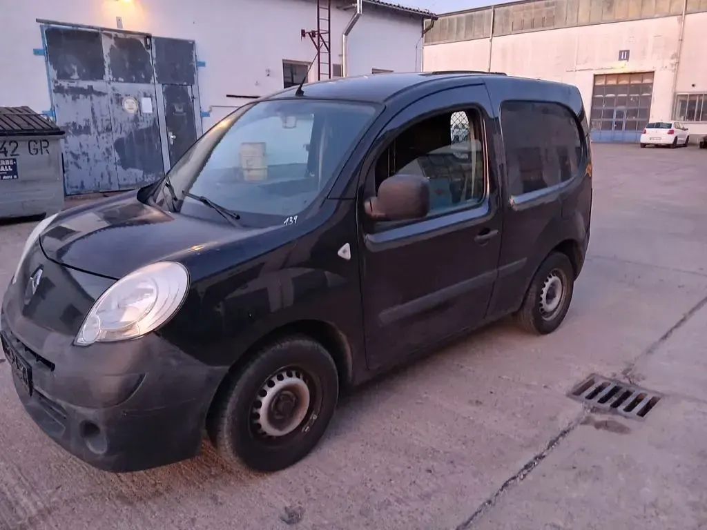 Gebraucht Renault Kangoo 75 PS (55 kW) 2010 Schwarz Van / Kleinbus
