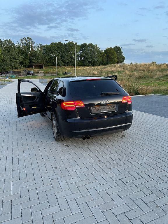 Gebraucht Audi A3 S-Line 160 PS (117 kW) 2009 Schwarz Kleinwagen