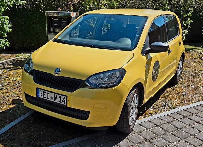 Gelb Gebraucht 2016 Skoda Citigo Cool Edition Kleinwagen | 5.950 € (Guter Preis) - Bild 1/4