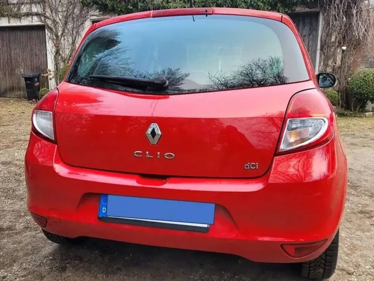 Gebraucht Renault Clio IV Expression 75 PS (55 kW) 2012 Rot Kleinwagen