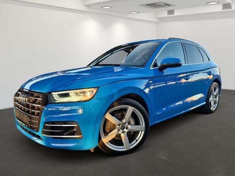Gebraucht Audi Q5 S-Line 252 PS (185 kW) 2020 Turboblau sonderfarbe (metallic) SUV
