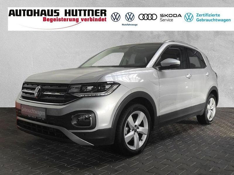 Gebraucht VW T-Cross Style 110 PS (80 kW) 2021 Reflexsilber (metallic) SUV