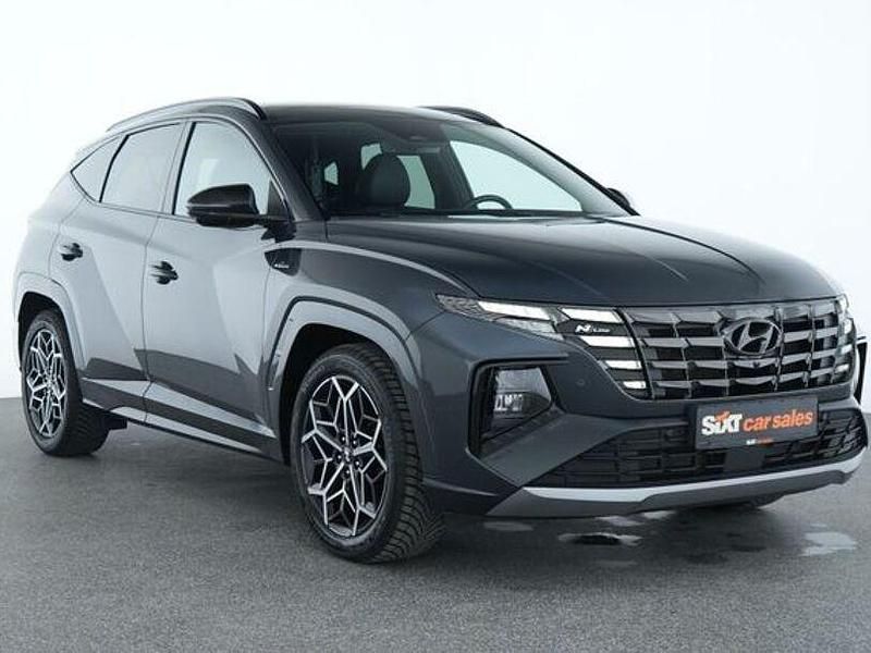 Schwarz Gebraucht 2023 Hyundai Tucson N Line SUV | 26.770 € (Fairer Preis) - Bild 1/4