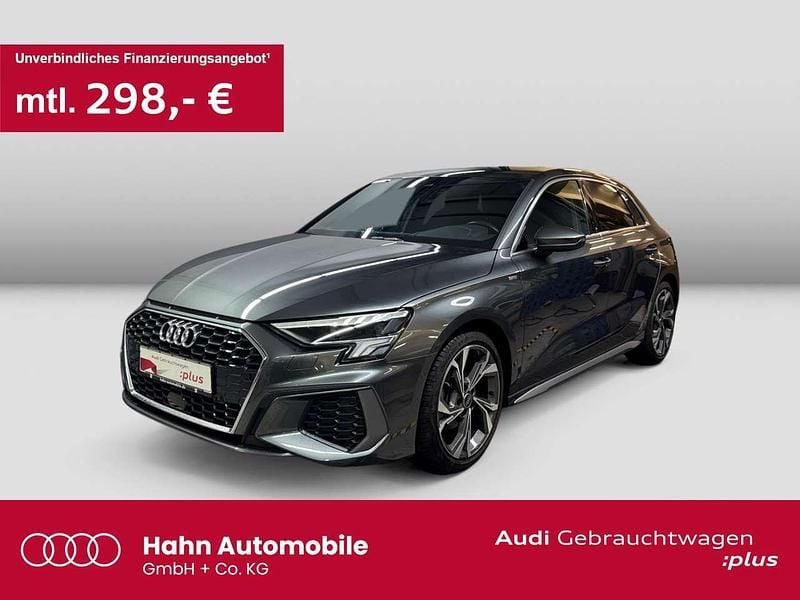 Daytonagrau perleffekt Gebraucht 2023 Audi A3 S-Line Limousine | 29.960 € (Guter Preis) - Bild 1/3