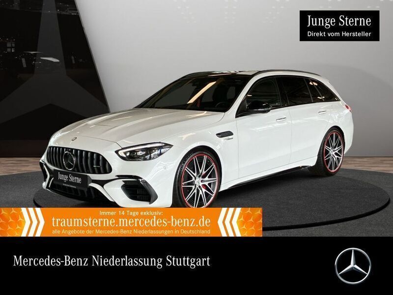 Weiß Gebraucht 2023 Mercedes C63S AMG AMG Limousine | 77.890 € (Superpreis) - Bild 1/3
