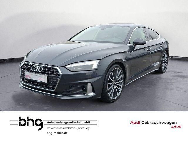 Grau Gebraucht 2022 Audi A5 Sportback Advanced Kleinwagen | 33.360 € (Teuer) - Bild 1/4