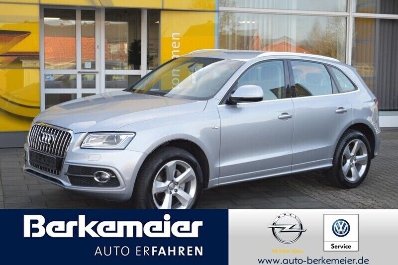 Florettsilber (metallic) Gebraucht 2017 Audi Q5 S-Line SUV | 26.831 € (Superpreis) - Bild 1/4
