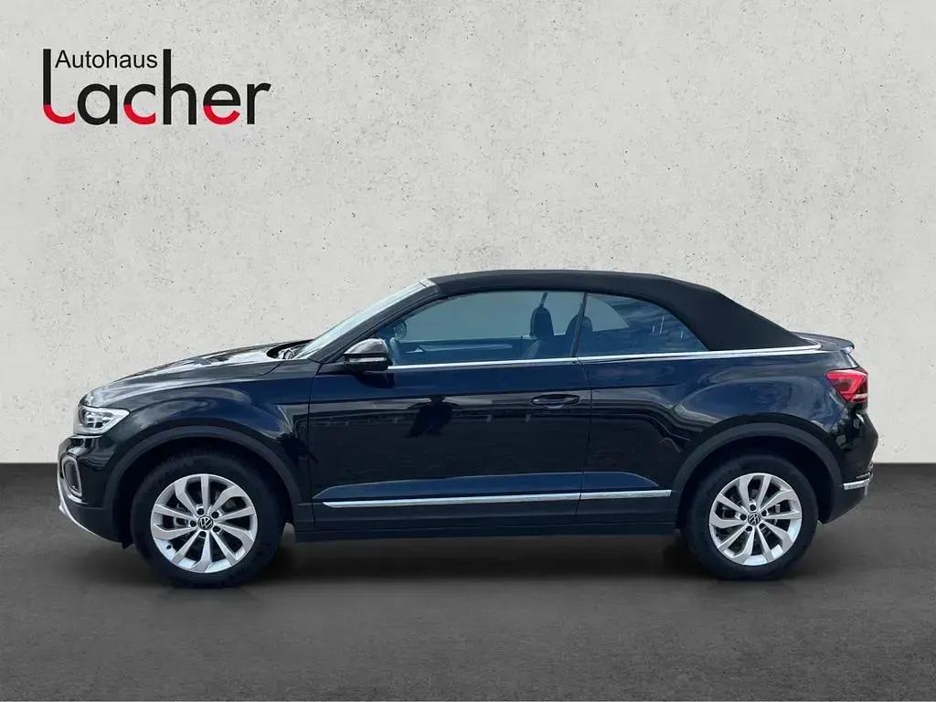 Gebraucht VW T-Roc Cabriolet Style 116 PS (85 kW) 2025 Schwarz Cabrio