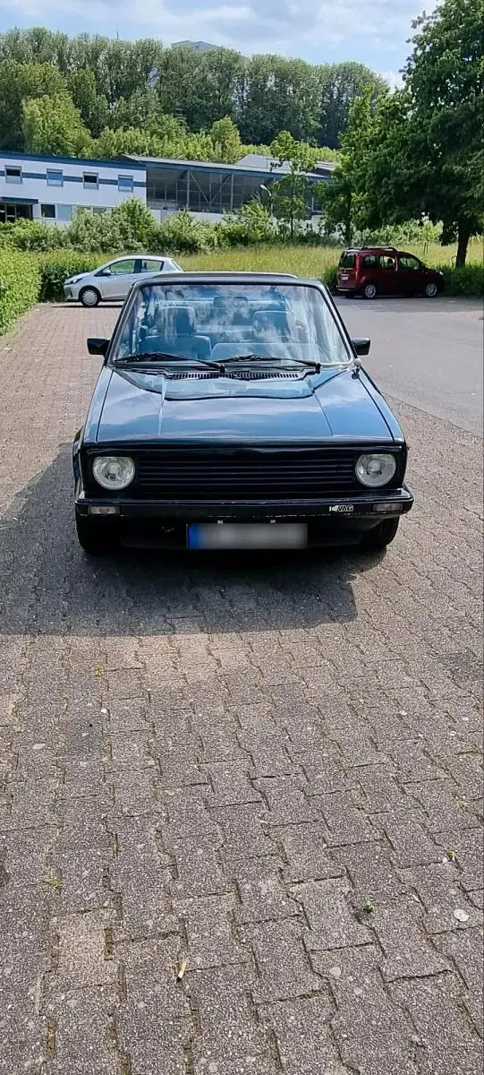 Gebraucht VW Golf Cabriolet 98 PS (72 kW) 1984 Schwarz Cabrio
