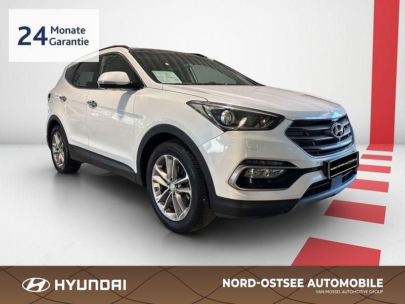 Gebraucht Hyundai Santa Fe Premium 200 PS (147 kW) 2017 Weiß SUV