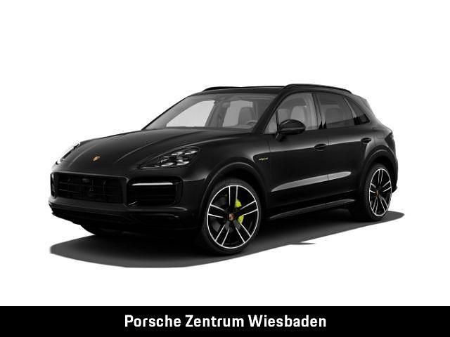 Tiefschwarzmetallic (metallic) Gebraucht 2021 Porsche Cayenne SUV | 69.900 € (Guter Preis) - Bild 1/4