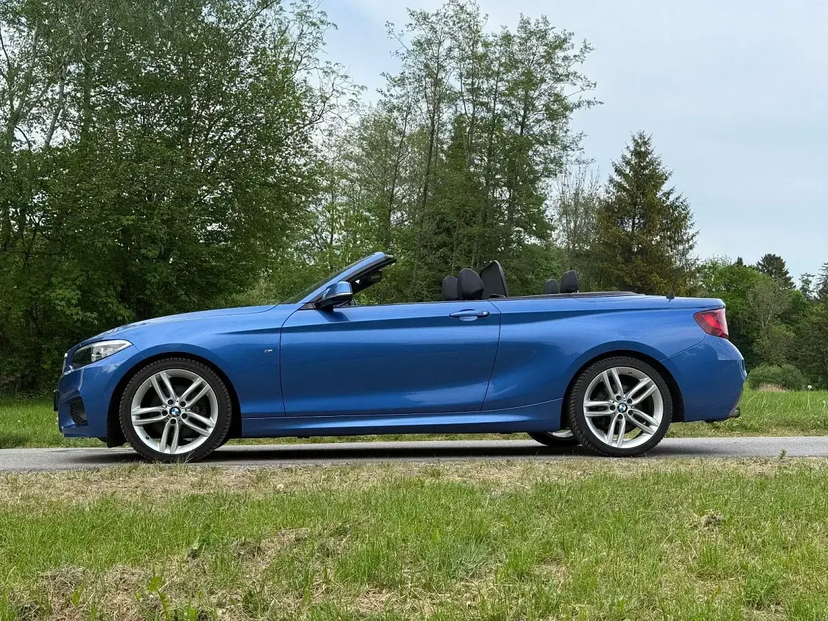 Gebraucht BMW 220 M Sport 184 PS (135 kW) 2015 Blau Cabrio