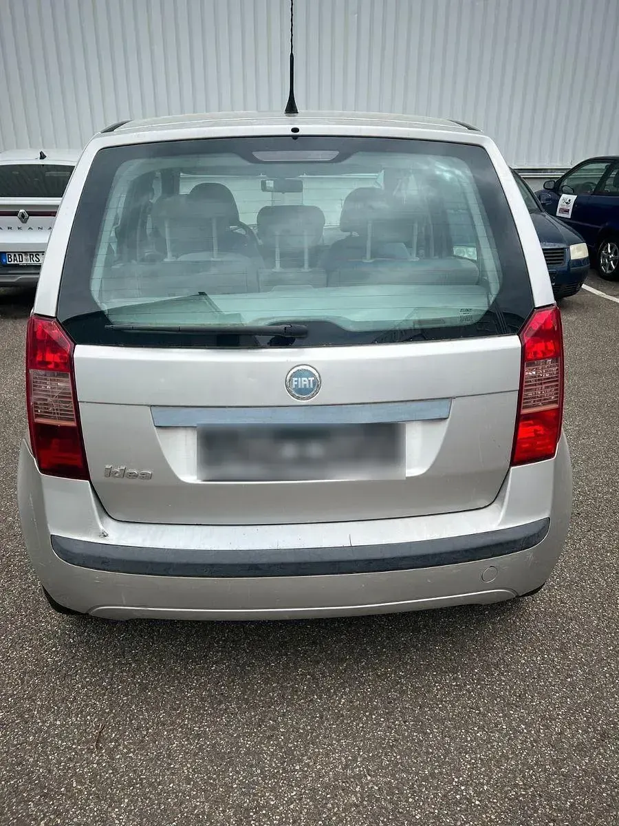Gebraucht Fiat Idea Dynamic 95 PS (69 kW) 2003 Grau Van / Kleinbus