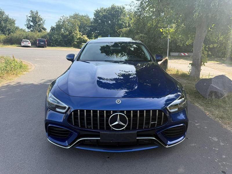 Blau Gebraucht 2018 Mercedes AMG GT 63 AMG Coupé | 68.000 € - Bild 1/4