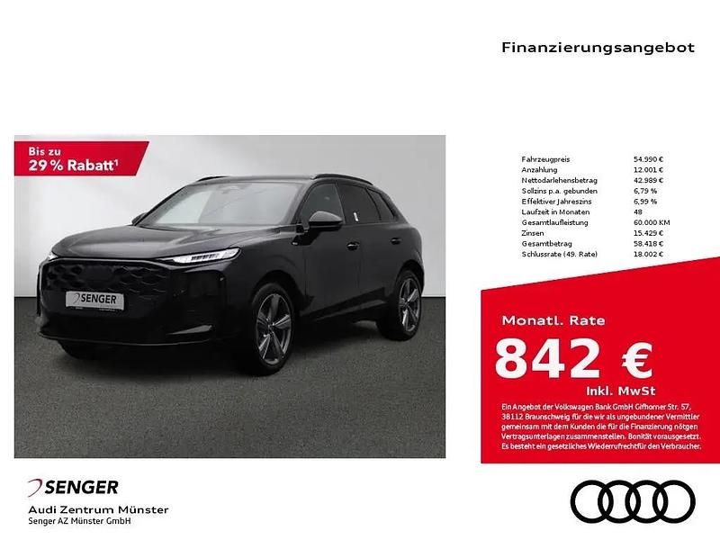 Mythosschwarz Neu 2025 Audi Q3 Sport SUV | 54.990 € (Fairer Preis) - Bild 1/1