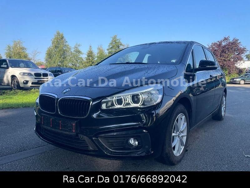 Schwarz Gebraucht 2017 BMW 220 Active Tourer Advantage Van / Kleinbus | 16.000 € (Superpreis) - Bild 1/4