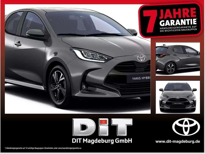 Grey metallic Neu 2025 Toyota Yaris Hybrid Kleinwagen | 24.390 € (Fairer Preis) - Bild 1/4