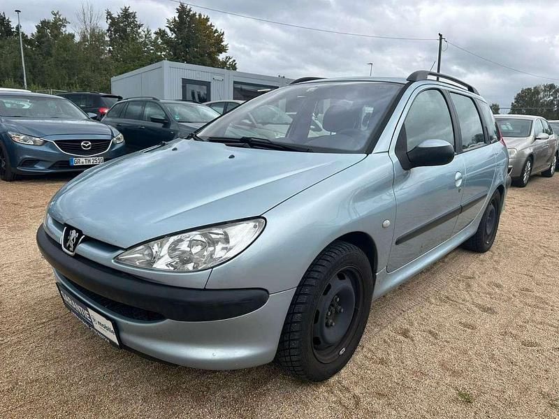 Silber Gebraucht 2003 Peugeot 206 Kombi | 890 € (Fairer Preis) - Bild 1/4