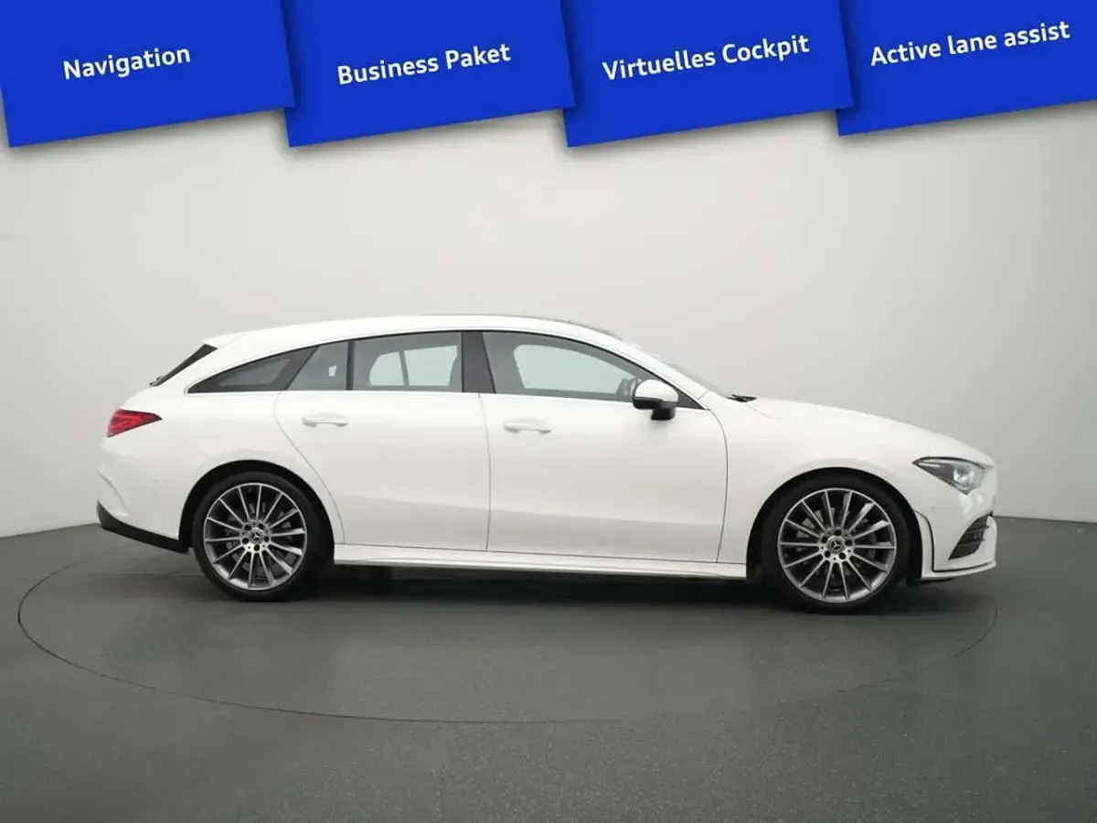 Gebraucht Mercedes CLA250 224 PS (164 kW) 2021 Weiss Coupé