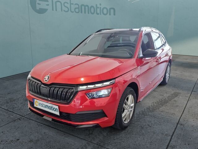 Rot Gebraucht 2022 Skoda Kamiq Monte Carlo SUV | 24.519 € (Teuer) - Bild 1/2